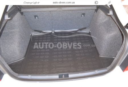 Коврик в багажник Hyundai Accent Solaris седан 2017-... - тип: модельный фото 1