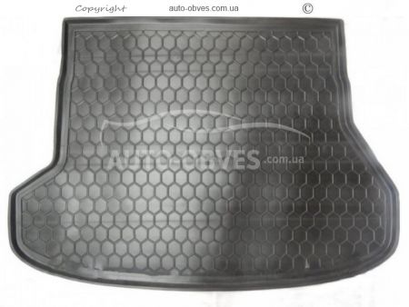 Cargo mat Kia Ceed station wagon JD 2012-2016 - type: polyurethane фото 0