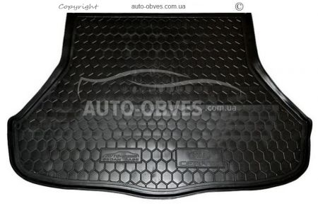 Коврик в багажник Kia Cerato 2013-2018 седан BASE - тип: полиуретан фото 0