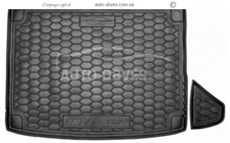 Коврик в багажник Kia Niro с органайзером - тип: полиуретан фото 0