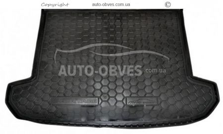 Коврик в багажник Kia Sportage QL 2016-2019 - тип: полиуретан фото 0