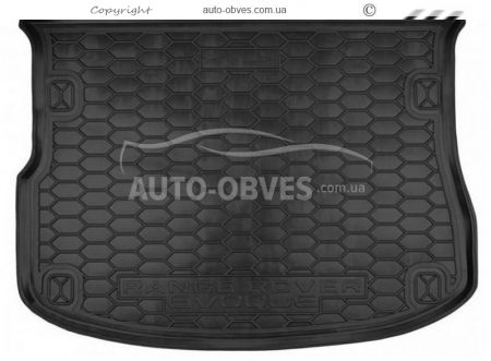 Коврик в багажник Land Rover Range Rover Evogue 2011-2015 - тип: полиуретан фото 0
