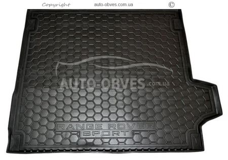 Trunk mat Land Rover Range Rover Sport 2013-... - type: polyurethane фото 0