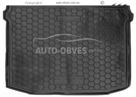 Коврик в багажник Mitsubishi ASX 2017-2020 - тип: полиуретан фото 0