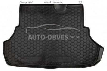 Cargo mat Mitsubishi Lancer sedan 2007-2016 - type: polyurethane фото 0