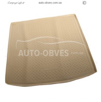 Cargo mat Audi Q7 4LB 2007-2015 - type: model, color: beige фото 0