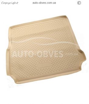 Trunk mat Land Rover Discovery 3 2004-2009 - type: model, color: beige фото 0