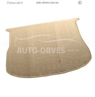 Килимок в багажник Land Rover Range Rover Evoque 2011-2015 - тип: модельний, колір: бежевий фото 0