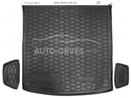 Cargo mat Skoda Kodiaq 2017-... - type: polyurethane, 5 seats фото 0