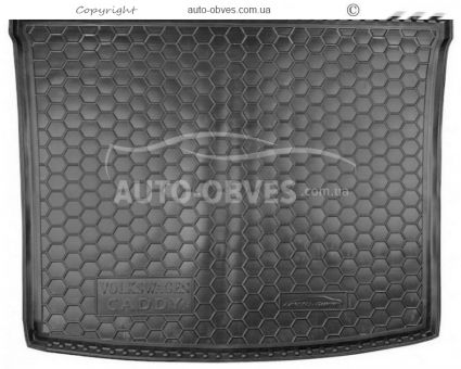 Килимок в багажник Volkswagen Caddy 2015-2020 коротка база - тип: поліуретан фото 0
