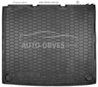 Коврик в багажник Volkswagen Caravelle T5 2010-2015 длинная база с печкой - тип: полиуретан фото 0