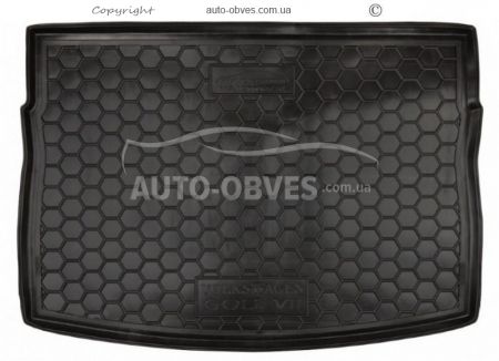 Cargo mat Volkswagen Golf VII hb 2012-… - type: polyurethane фото 0