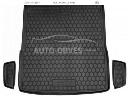 Cargo mat Volkswagen Passat B7 station wagon - type: polyurethane фото 0