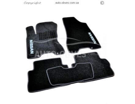 Floor mats Nissan X-Trail t31 2007-2014 - material: - pile, type: premium фото 0