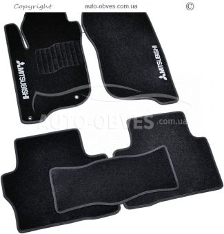 Mats Mitsubishi Pajero Sport 2016-2019, 2020-... - material: - pile фото 0