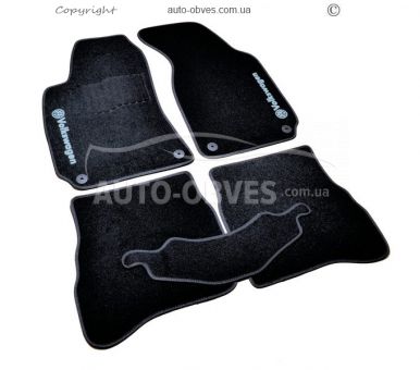 Floor mats Volkswagen Passat B5, B5+ 1996-2005 - material: - pile фото 0