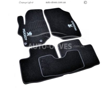 Floor mats Peugeot 301 2012-... - material: - pile фото 0