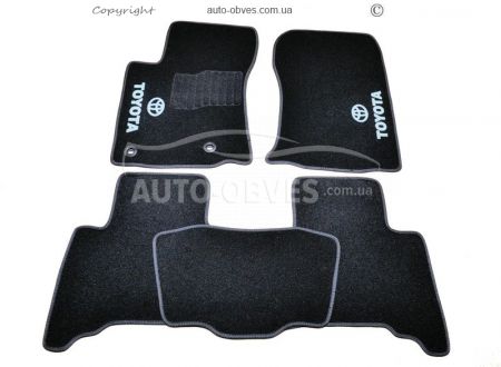 Mats Toyota Prado 150 2009-2013 - material: - pile, 5 seats фото 0