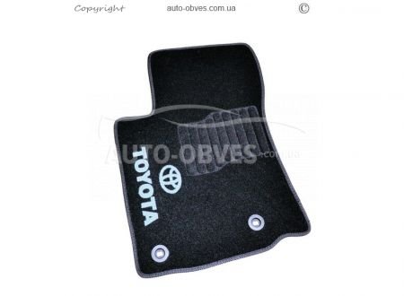 Mats Toyota Prado 150 2014-2023 - material: - pile, 5 seats фото 2