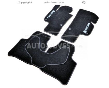 Rugs Skoda Superb 2008-2014 - material: - pile фото 0