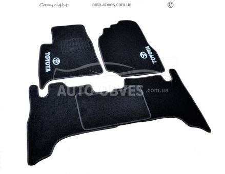 Floor mats Toyota Land Cruiser 100 1998-2007 - material: - pile фото 0