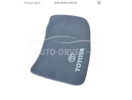 Floor mats Toyota Prado 120 2003-2009 - material: - pile фото 1