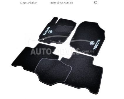 Floor mats Toyota Rav4 2013-2016 - material: - pile фото 0