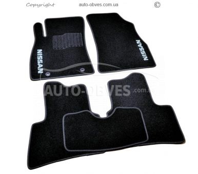 Rugs Nissan Juke 2010-2014 - material: - pile фото 0