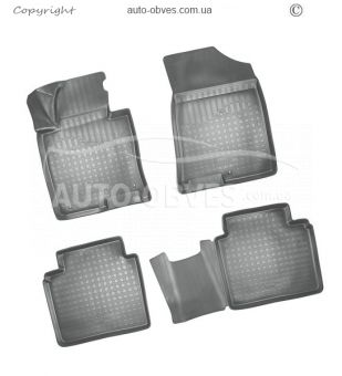 Floor mats Kia Optima JF 2016-... - type: set, model фото 0