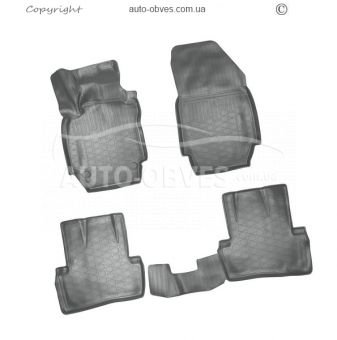 Floor mats Renault Captur 3D 2013-2019 - type: set, model фото 0