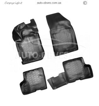 Floor mats Dacia Duster HJD 3D 2018-... without storage under seat EVRO - type: set, model фото 0