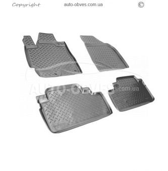 Floor mats Toyota Highlander 2010-2013 - type: set, model фото 0