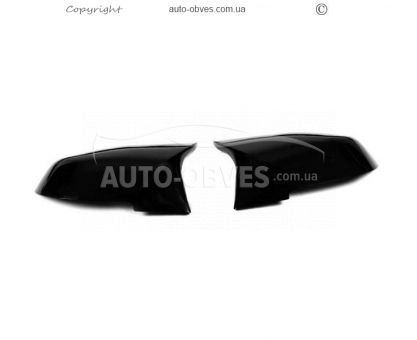 Крышки на зеркала BMW 1 series F20 21 2011-2019 - тип: tr-style 2 шт фото 1