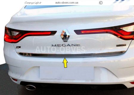 Кромка багажника Renault Megane IV 2016-2022 sd фото 2