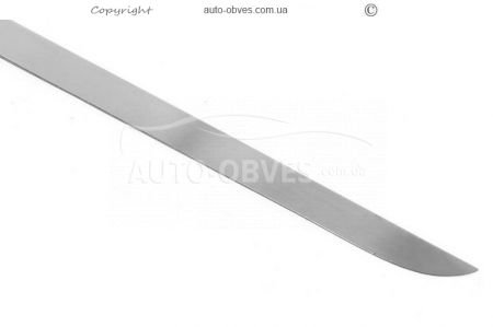 Ford Fiesta Trunk Lid Lower Edge Trim Stainless Steel фото 2