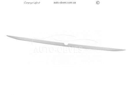 Накладка на кромку заднього скла Mercedes Vito, V-class 2014-2022 - тип: нержавіюча сталь фото 1