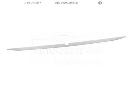 Накладка на кромку заднего стекла Mercedes Vito, V-class 2014-2022, нержавейка фото 0