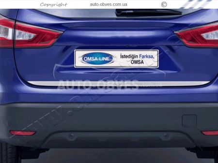 Кромка багажника для Nissan Qashqai 2014-2017, 2018-2021 фото 3
