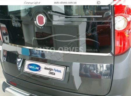 Chrome trim on the edge of the rear window Fiat Doblo 2015-… фото 3