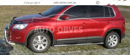 Боковые трубы Volkswagen Tiguan фото 6