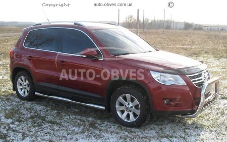 Боковые трубы Volkswagen Tiguan фото 7