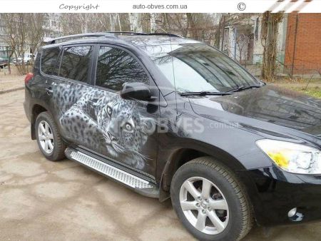 Подножки Toyota Rav4 - style: BMW фото 4