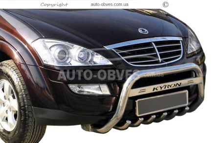 Кенгурятник для Ssangyong Kyron 2007-2015 - тип: штатний фото 0