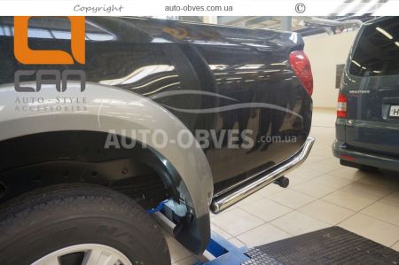 Защита заднего бампера Fiat Fullback 2016-... - тип: углы одинарные фото 3