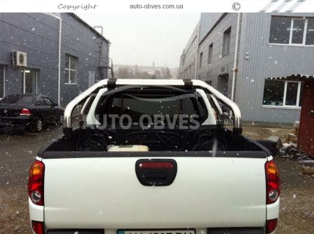 Дуга в кузов Mitsubishi L200 - тип: одинарная без защиты окна фото 2