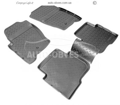 Floor mats Land Rover Discovery 4 2009-2016 - type: set, model фото 0