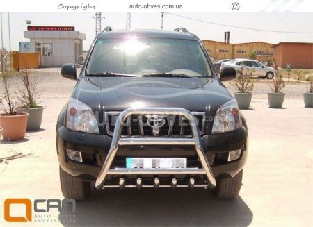 Кенгурятник Toyota Prado 120 2003-2008 - тип: штатний фото 1