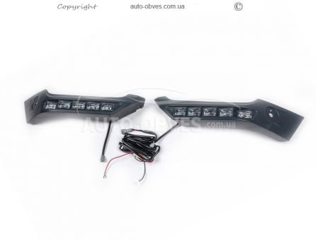 led inserts in the bumper Mercedes G class w463 1990-2018 - type: amg 2 pcs фото 0