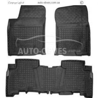 Floor mats Lexus GX 460 J15 2009-2013 - type: polyurethane фото 0