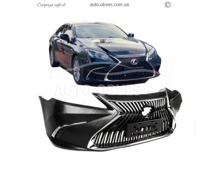 Front bumper Lexus ES 2010-2012 - type: дизайн 2019+ photo 0